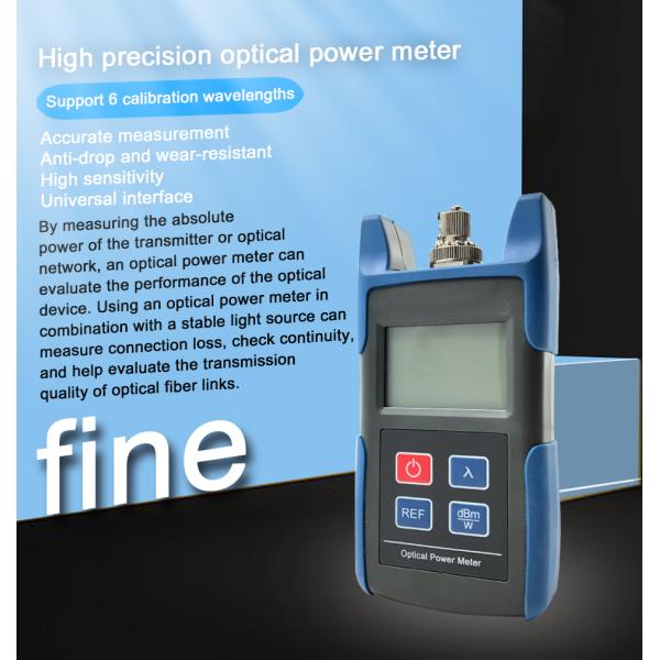 FTTH FC SC ST Connector 1490nm 1625nm Optical Power Meter