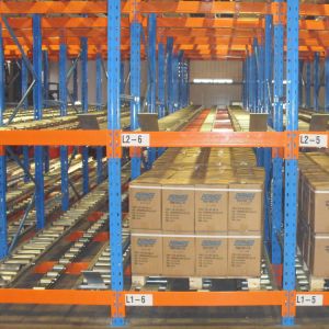 Custom Size Warehouse Pallet Live Racking Multi Function Powder Coating Finish