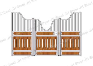 China Sliding Door Longlife Horse Stable Front Panel With Plastic Kick Panels on sale