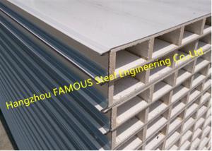 China White 0.4-0.8mm MgO Sandwich Panel , Fireproof  Partition Wall Board factory