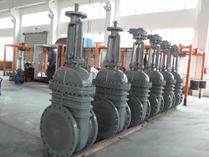 China API 600 Cast Steel Industrial Gate Valve Handwheel / Gear Operations ZGZ6001 factory