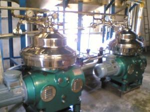 China Animal Fat SKF Oil Refining Equipment 70kw Algae Separator factory