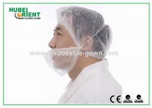 China Breathable Disposable Nonwoven Beard Cover With Single Elastic For Barber Shop on sale