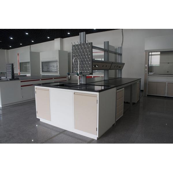 Cuttable science lab furniture strong acid resistance , lab counter tops