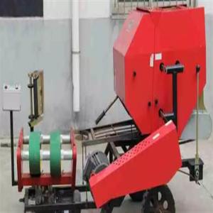 China DH 5652 Round Bale Wrapping Machine 6t/ H 15hp Diesel Engine For Hay on sale