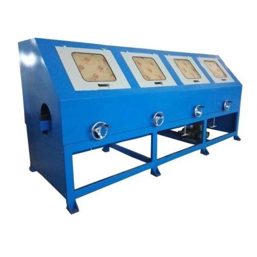 China Safe Operating Automatic Buffing Machine , Sheet Polishing Machine PLC Control factory