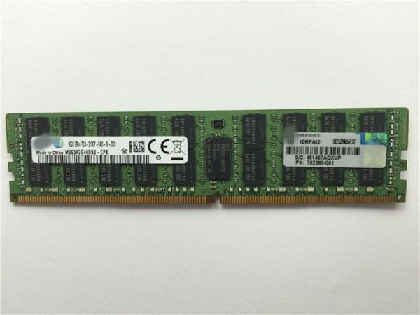 China 2133MHz DDR4 16GB Server Memory , 16GB RAM DDR4 Server Memory For HP Server factory