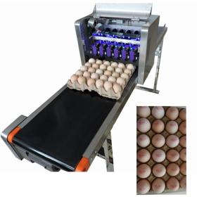 China Convenient Moving Egg Code Printing Machine With Personalized Integration Frame factory