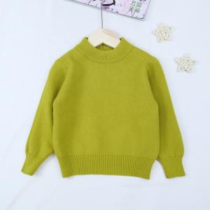 China Stock Lovely Baby Boy Girl Autumn Winter Clothes Long Sleeve Crew Sweater on sale