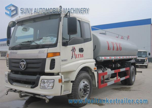 China Foton Auman Water tank fire truck 14000 L -15000 L 4 X 2 drive , 200hp factory