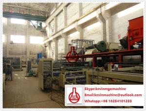 China Light Weight EPS Wall Panel Fiber Cement Board Production Line High Automatization Degree factory