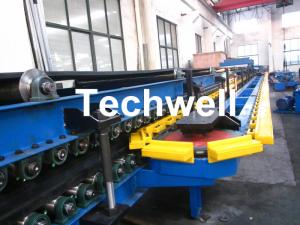 China Automatic Stacker Double Belt Type Polyurethane Sandwich Panel Forming Machine For Making Roof & Wall Panels factory