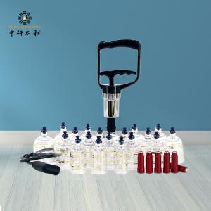 China Physical Therapy 19Pcs Cellulite Suction Cup Vacuum Cupping Massage Set on sale