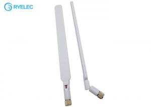 China 5dbi White 4g Lte Whip Rubber Antenna With Swivel Sma Male For 4g Wireless Router on sale