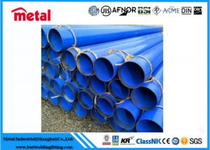 China OD114.3mm Sch80 Welded Erw Steel Pipe Thickness 3.9mm API 5L X60 / X80 PSL2 factory