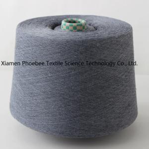 China 30s Waxed 100% Polyester Spun Yarn with Gray Color (Close Virgin) on sale