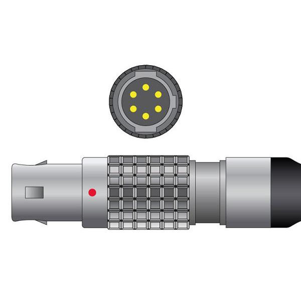 Nonin Spo2 Sensor 8604/8604D 6-Pin Lemo Connector 3m Adult/ Pediatric