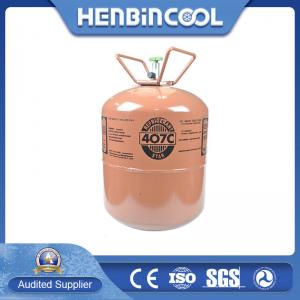 China Odorless HFC Refrigerant Gas R407c Replacement Of R22 Gas on sale