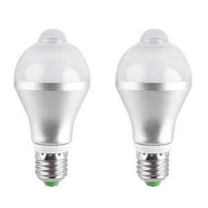 China PIR Motion Sensor Porch Light Bulb integrated Passive Infrared Sensor Bulb on sale