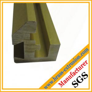 China brass hardware extrusion profile sections on sale