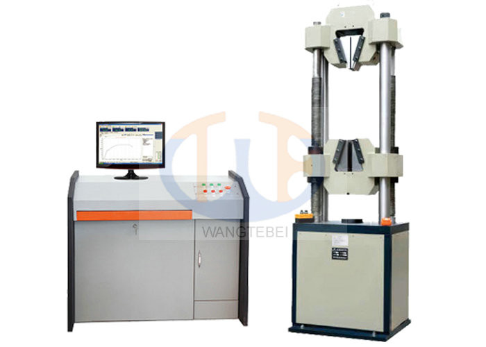 China Computer Control Hydraulic Spring Testing Machine WAW - 300KN Mode Programmable factory