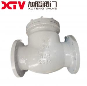 China Flange Connection Stainless Steel ANSI Industrial Swing Check Valve/Non Return Valve factory