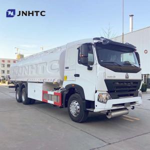 China Sinotruk Howo A7 6x4 10 Wheel Fuel Tanker Truck With 371hp Euro 2 Engine on sale