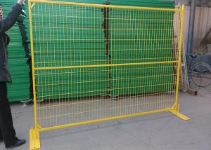 China Construction Site 6ft Height Powder Coated Temporary Fence 9.5ft Width on sale