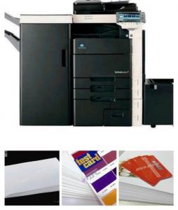China High Peeling Strength Digital Printing PVC Sheets For Konica Minolta Printer factory
