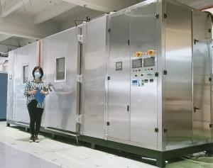 China Water Cooled Walk In Test Chamber AB Chamber Separate Control 380V on sale