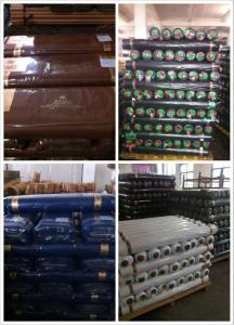 China Spun Rayon Plain dyed, T/C, T/R suiting fabric, THobe robe fabric double packing, roll packing on sale