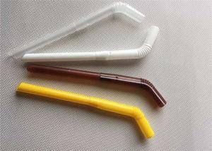 China Colorful Polypropylene Drinking Straws Custom Size Flexible Plastic Straws factory