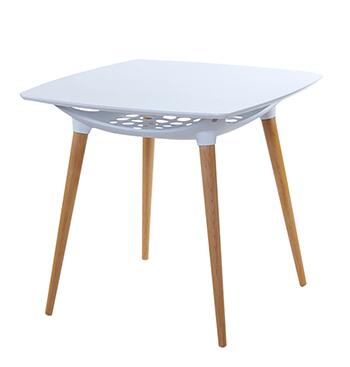 Rectangular white table/plastic table/modern table/glass table/Leisure table/Recreational table/discuss table
