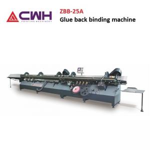 China 380V Glue Book Binding Machine Notebook Binding Machine With Spine Taping factory