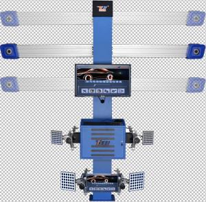 China 3D Car 4 Wheel Alignment Machine , Automatic Precision Wheel Alignment Balancing Machine factory