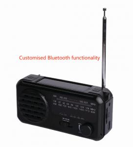 China Receiver Solar Rechargeable Radio Rechargeable Am FM Radio Wb 3 Band Outdoor factory