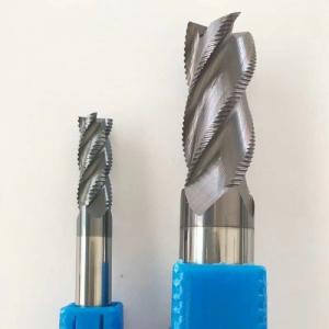 China 1- 4 Flute Carbide End Mill , HRC 60/65/68 Milling Cutters End Mill For Stainless Steel factory