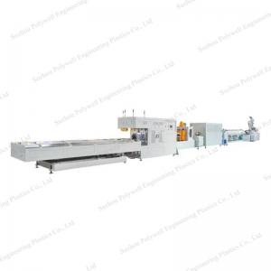 China Automatic Conical Double Screw Extruder UPVC PVC Plastic Casing Pipe Extrusion/Extruding Making Machine factory