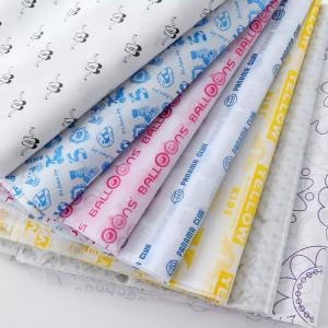 China Logo Printing Colorful Tissue Paper Wrap For Birthday Holiday Wedding Gift Clothes factory