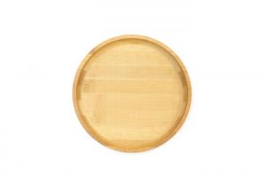 China Bamber Large Size Bamboo Serving Tray, Round Shape for High Quality Bamboo Serving Tray factory