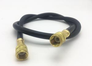 China 5MM Black Color Air Conditioner Refrigeration Charging Hose , Freon Charging Hose factory