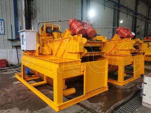 China Solids Control Desanders Removal Mud Cleaner Systems 9.7 Kw 20m3/h factory