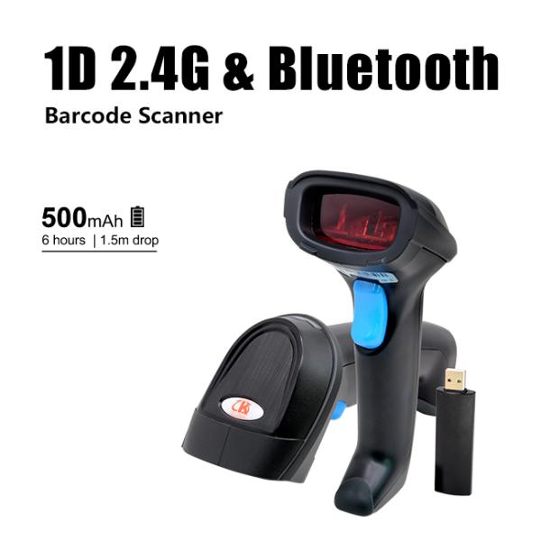 Luckydoor K-211R 1d Barcode Reader USB 2.4g Wireless Bar Code Scanner Laser Barcode Scanner