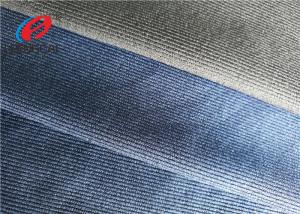 China Thick Polyester Spandex Twill Fabric , School Uniform Fine Knit Fabric factory
