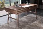 American Dark Walnut Wood Furniture Nordic design of Writing Desk Reading table
