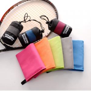 China Odm Suede Microfiber Swimming Towel Quick Dry Golf Cooling Towel Fast Drying on sale