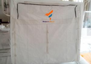 China Dry Bulk Container Liner with Zipper PP Material for Cocoa/Malt/ Coffee Beans factory
