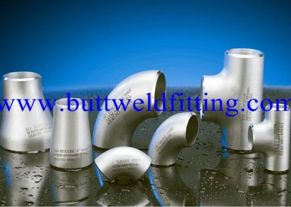 China UNS 6601 UNS 6625 UNS 10276 Butt Weld Fittings Weldable Elbows , Reducing Tee factory