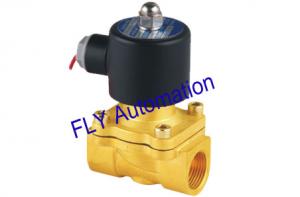 China 20mm Orifice Unid 2 Way Brass Water Solenoid Valves Replacement 2W200-20 factory