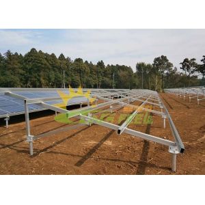 China Flat Rooftops Solar Panel Racking System With Professional Structure factory